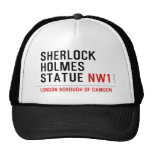 sherlock holmes statue  Hats