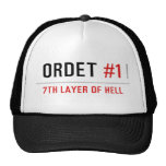 ORDET  Hats