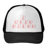 I
 LOVE 
 DIVINE  Hats