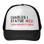 charles i statue  Hats