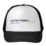 Visiting Number ____  Hats