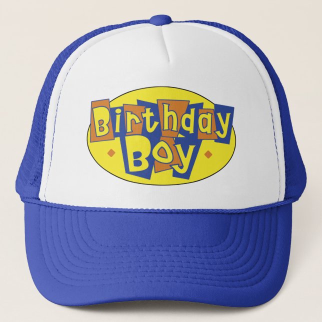 Hats - Birthday BOY (Front)