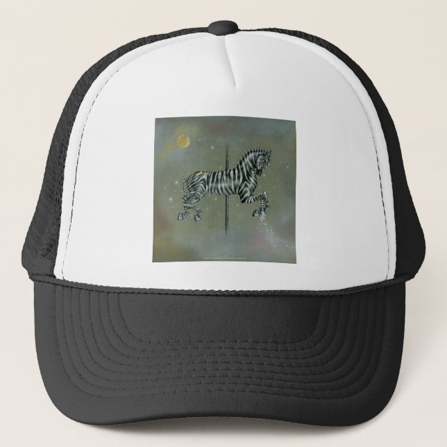 Hats, Caps - Carousel Zebra (Front)