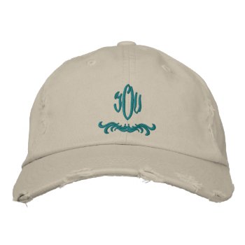 Hats Custom  Embroidered Design by CREATIVEforBUSINESS at Zazzle