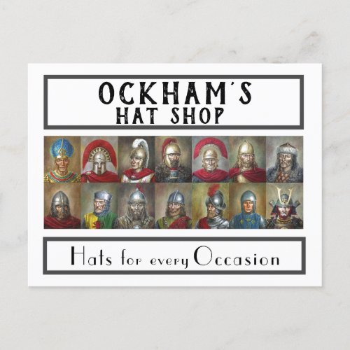 Hats for every Occasion Postcard