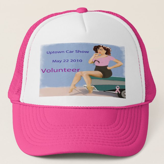 Hats for Volunteers for Uptown Car Show (Front)