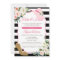 Hats & Heels Derby Black Pink Bridal Shower Floral
