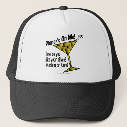 HATS _ MEDIUM or RARE MARTINI OLIVES