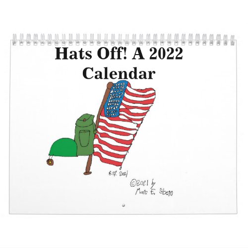 Hats Off A 2022 Calendar