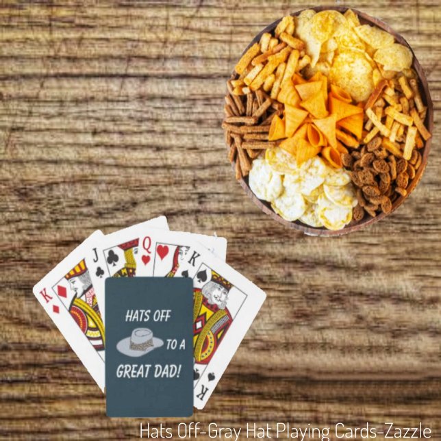 Hats Off-Gray Hat   Poker Cards (Creator Uploaded)