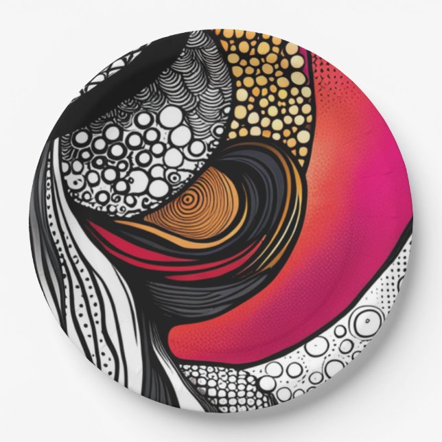 Hats Off Paper Plates (Front)