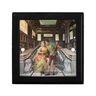 Hats Off! Wooden Jewelry Keepsake Box