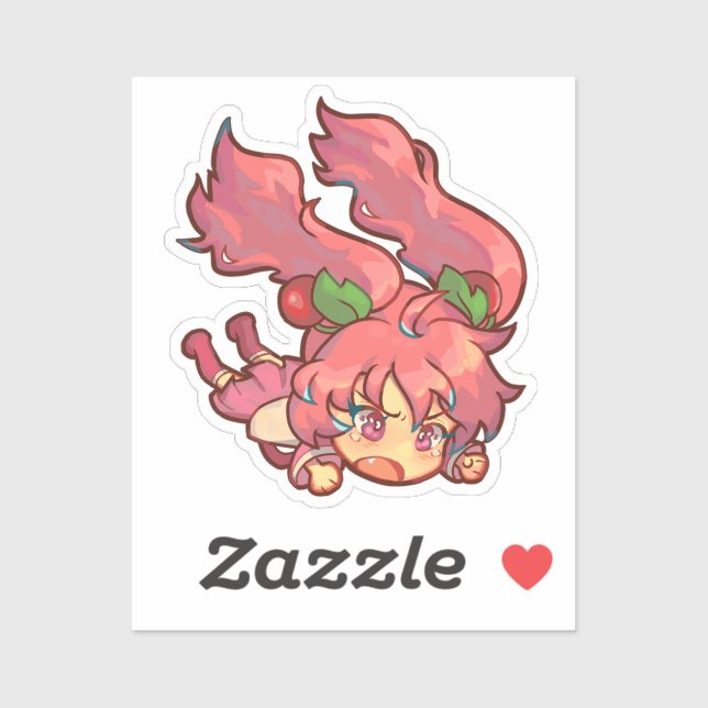 Hatsune Miku Sakura Ver. Falling Sticker (Sheet)