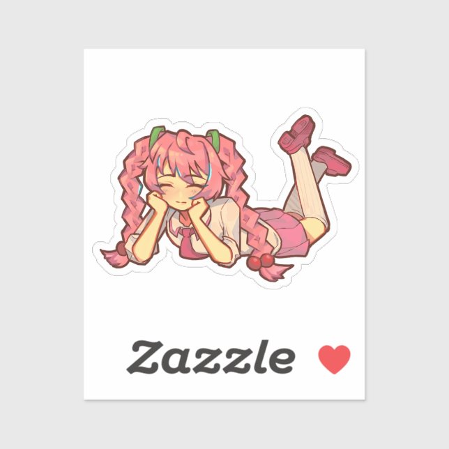 Hatsune Miku Sakura Ver. Sticker (Sheet)