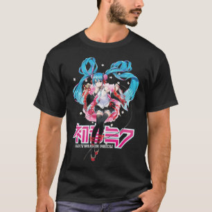 Hatsune Miku - Sakura With Logo T-Shirt