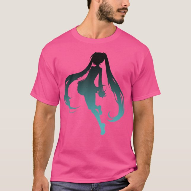 Hatsune Miku V3 Shadow Art T-Shirt (Front)