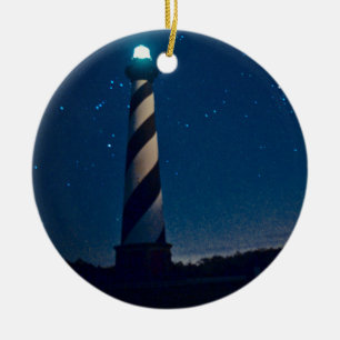 Hatteras Light. Ceramic Ornament