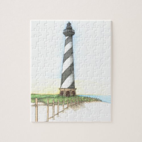 Hatteras lighthouse jigsaw puzzle