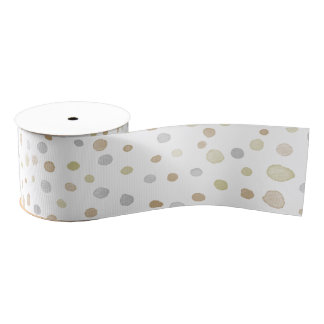Hattie Confetti Watercolor Dots Ribbon