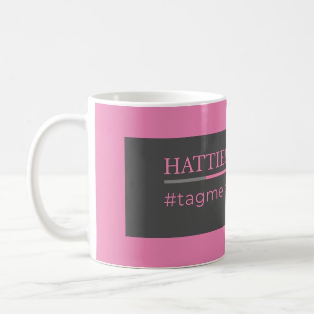 HattieEmpowers tagin Coffee Mug (Left)