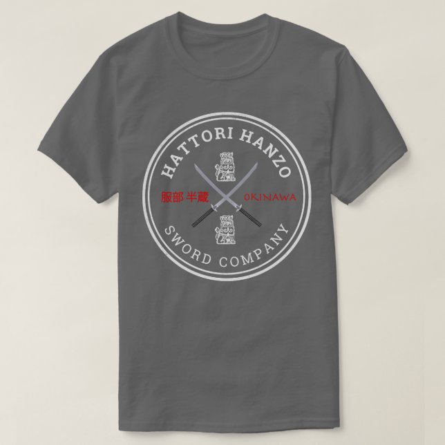 Hattori Hanzo Sword Company T-Shirt (Design Front)