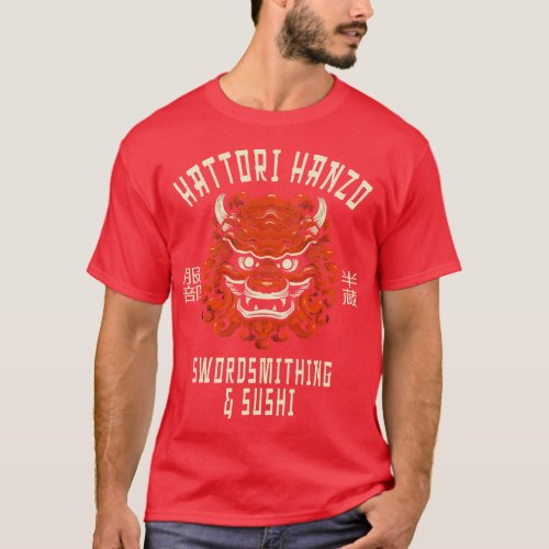 Hattori Hanzo Sword Sushi T_Shirt