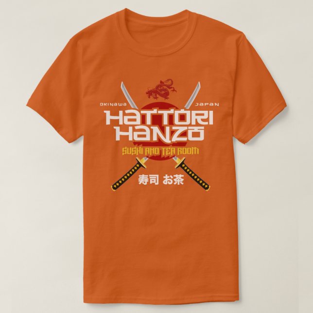 Hattori Hanzo T-Shirt (Design Front)