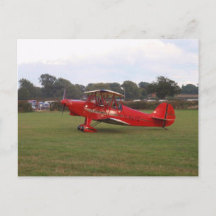 Hatz Biplane Postcard