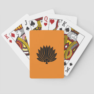 Hauchiwa Silver Plate Necklace Poker Cards