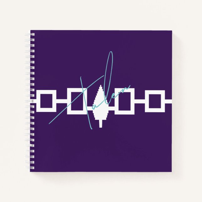 Haudenosaunee Confederacy Flag  Notebook (Front)