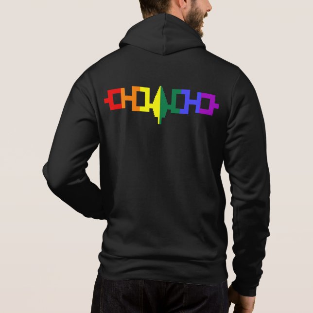 Haudenosaunee Pride  Hoodie (Back)
