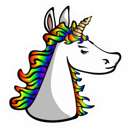 Haughty Unicorn Pin Statuette