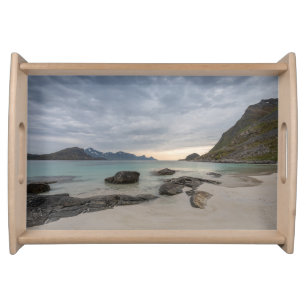 Haukland Beach Lofoten Serving Tray