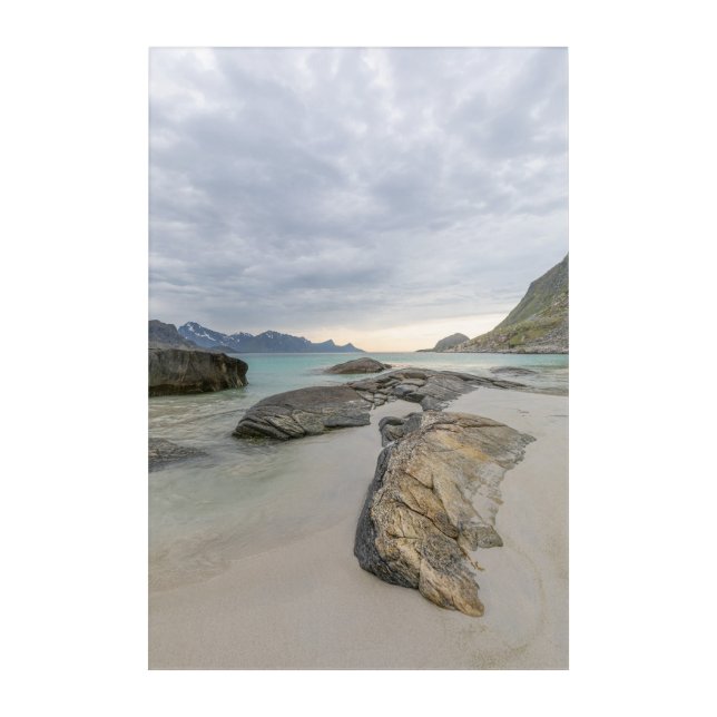 Haukland Lofoten Acrylic Print (Front)