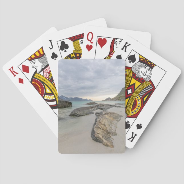 Haukland Lofoten Poker Cards (Back)