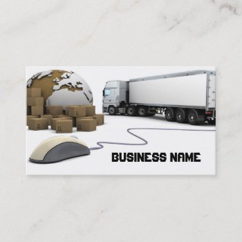 Haulage & Freight Business Card by Kjpargeter at Zazzle