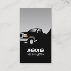 Hauling Business Cards