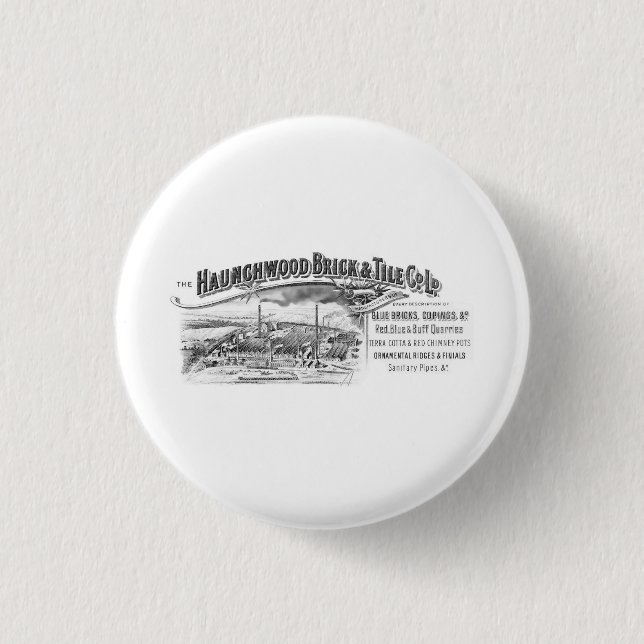 Haunchwood Brick and Tile Co Ltd (Nuneaton) Button (Front)