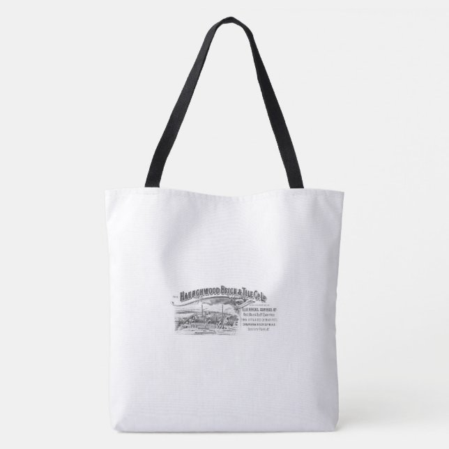 Haunchwood Brick and Tile Nuneaton Tote Bag (Back)