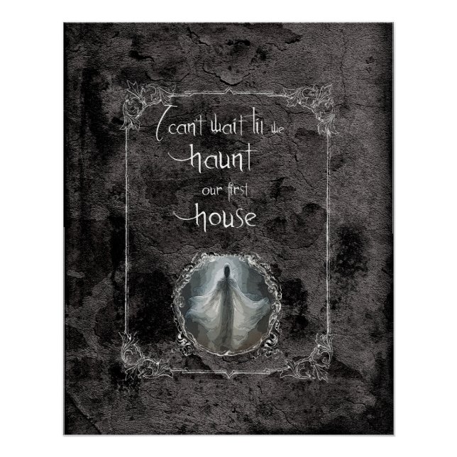 Haunt Our First House Poster (Front)
