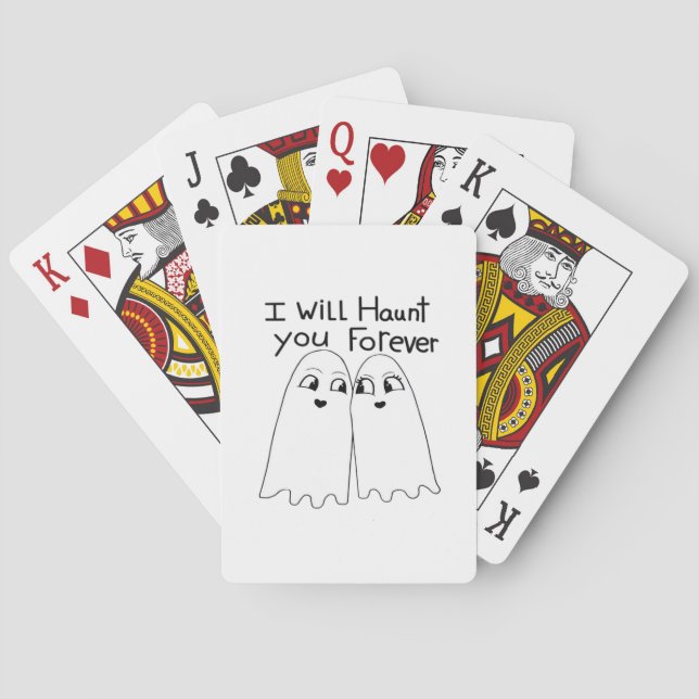 Haunt You - Till Death Do Us Classic  Poker Cards (Back)