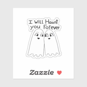 Haunt You - Till Death Do Us Classic  Sticker