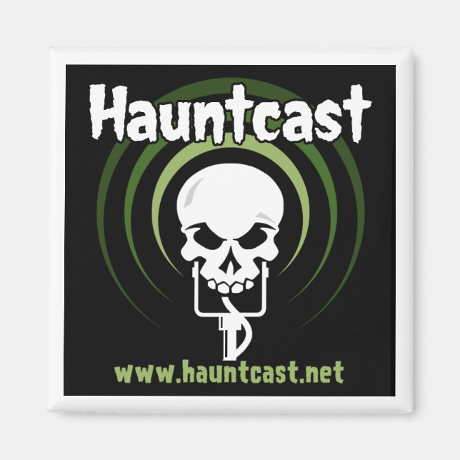 Hauntcast Magnet (Front)