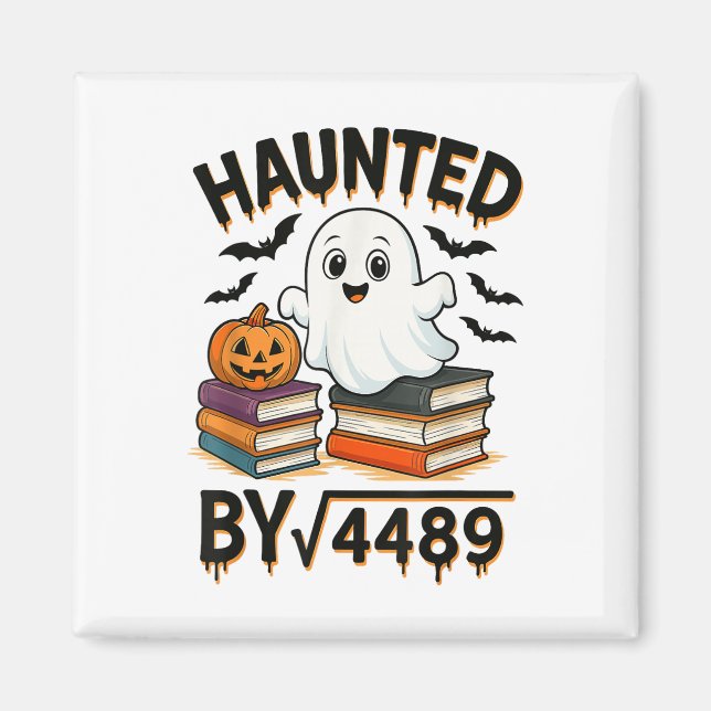 Haunted 67 Meme Six Seven 6-7 Funny Internet Joke  Magnet (Front)