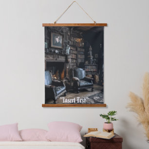 Haunted Archives Hanging Tapestry