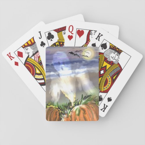Haunted Beach Poker Cards