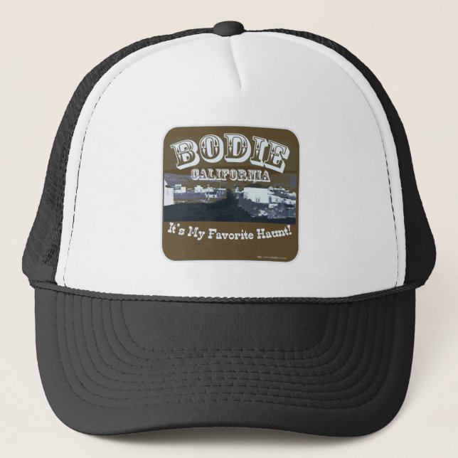 Haunted Bodie California Trucker Hat (Front)