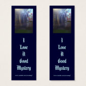 Haunted bookmark (Front & Back)