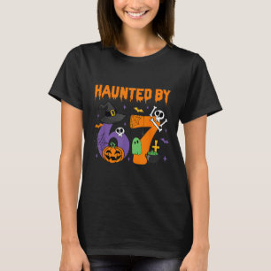 Haunted By 67 – Funny Six Seven Meme 6 7 Halloween T-Shirt