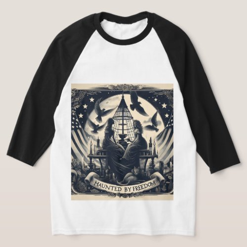 Haunted by Freedom Victorian Elegance T_Shirt